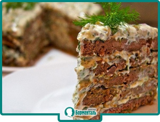 Диетическая карточка «Печёночный торт» участников 3-го сезона специального проекта «Я худею!» телеканала НТВ Диетическая карточка «Печёночный торт» участников 3-го сезона специального проекта «Я худею!» телеканала НТВ