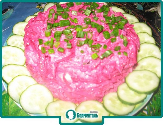 Диетическая карточка «Салат из свёклы с сыром и яйцами» участников 3-го сезона специального проекта «Я худею!» телеканала НТВ Диетическая карточка «Салат из свёклы с сыром и яйцами» участников 3-го сезона специального проекта «Я худею!» телеканала НТВ